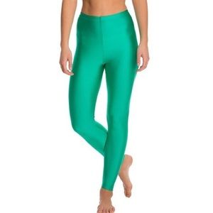 5/$20 American Apparel green leggings, size Small